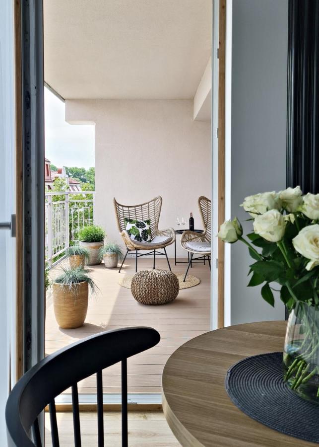 Apartamenty Nadjeziorne Z Tarasem Na Dachu Ełk Exterior foto